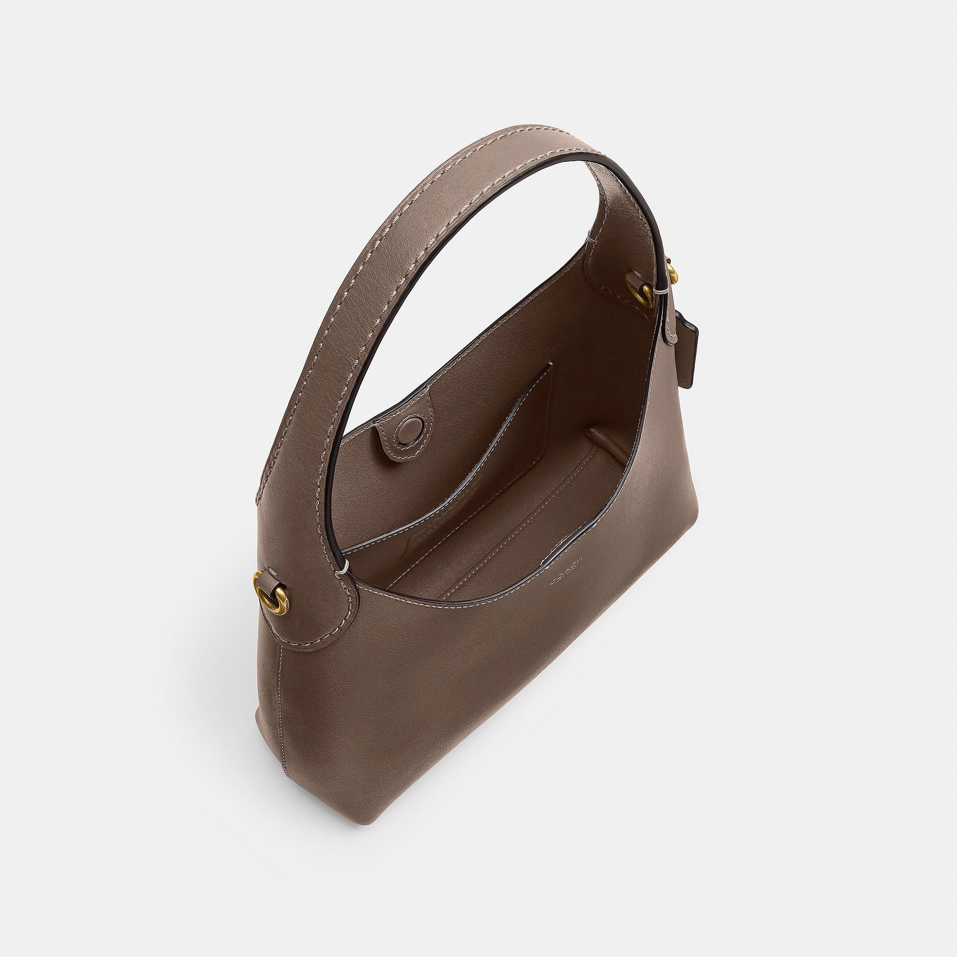 cw614-Brooklyn Shoulder Bag 23-B4/Dark Stone