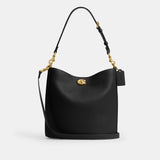 cw624-Willow Soft Bucket Bag-B4/Black