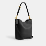 CW624-Willow Soft Bucket Bag-B4/BLACK