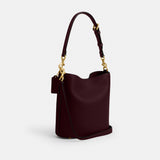 cw625-Willow Soft Bucket Bag 19-B4/Merlot