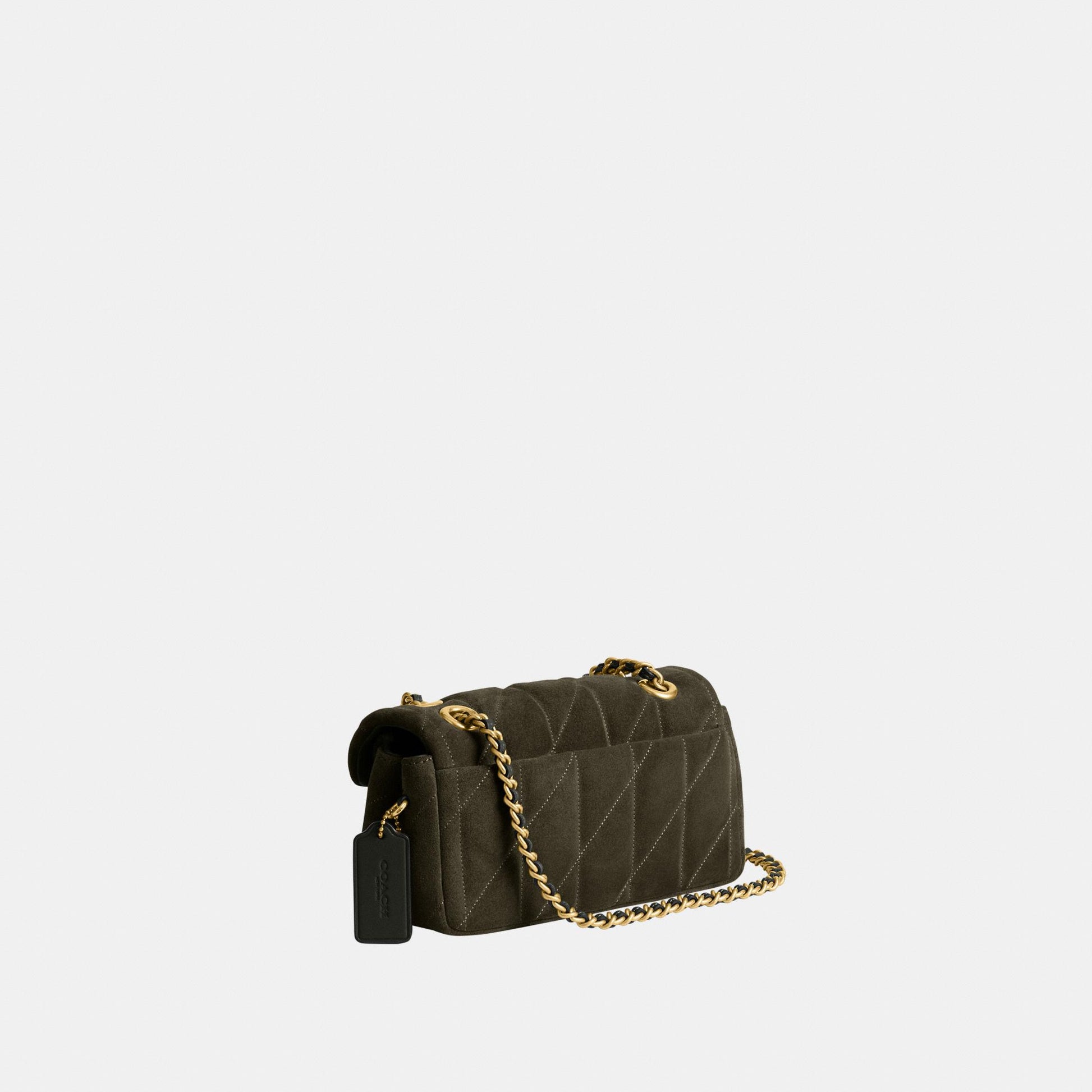 CW626-Tabby Shoulder Bag 20 with Quilting-B4/Olive