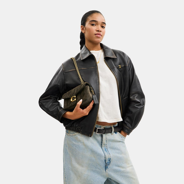 Tabby Shoulder Bag 20 with Quilting