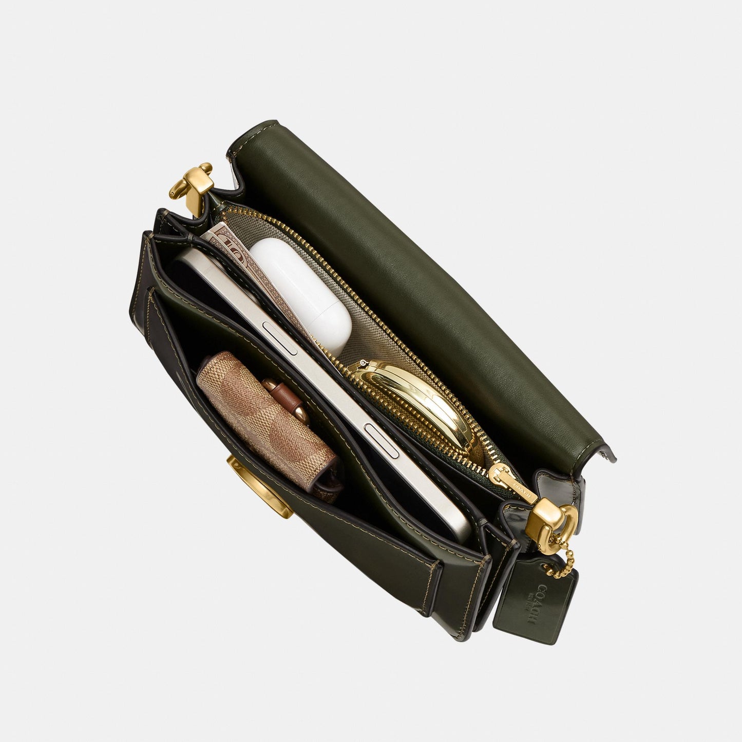 CW632-Tabby Shoulder Bag 20-B4/Olive