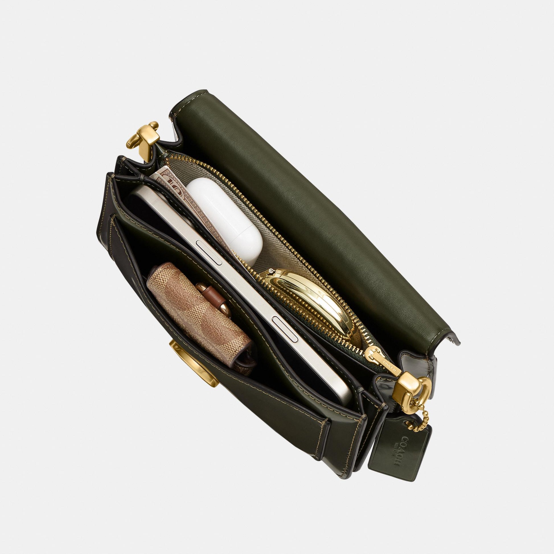 CW632-Tabby Shoulder Bag 20-B4/Olive