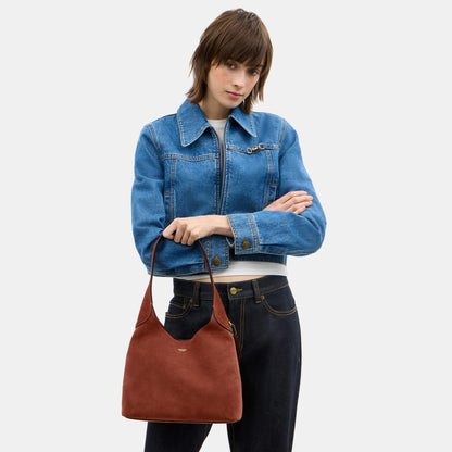 CW637-Brooklyn Shoulder Bag 28-B4/Clay