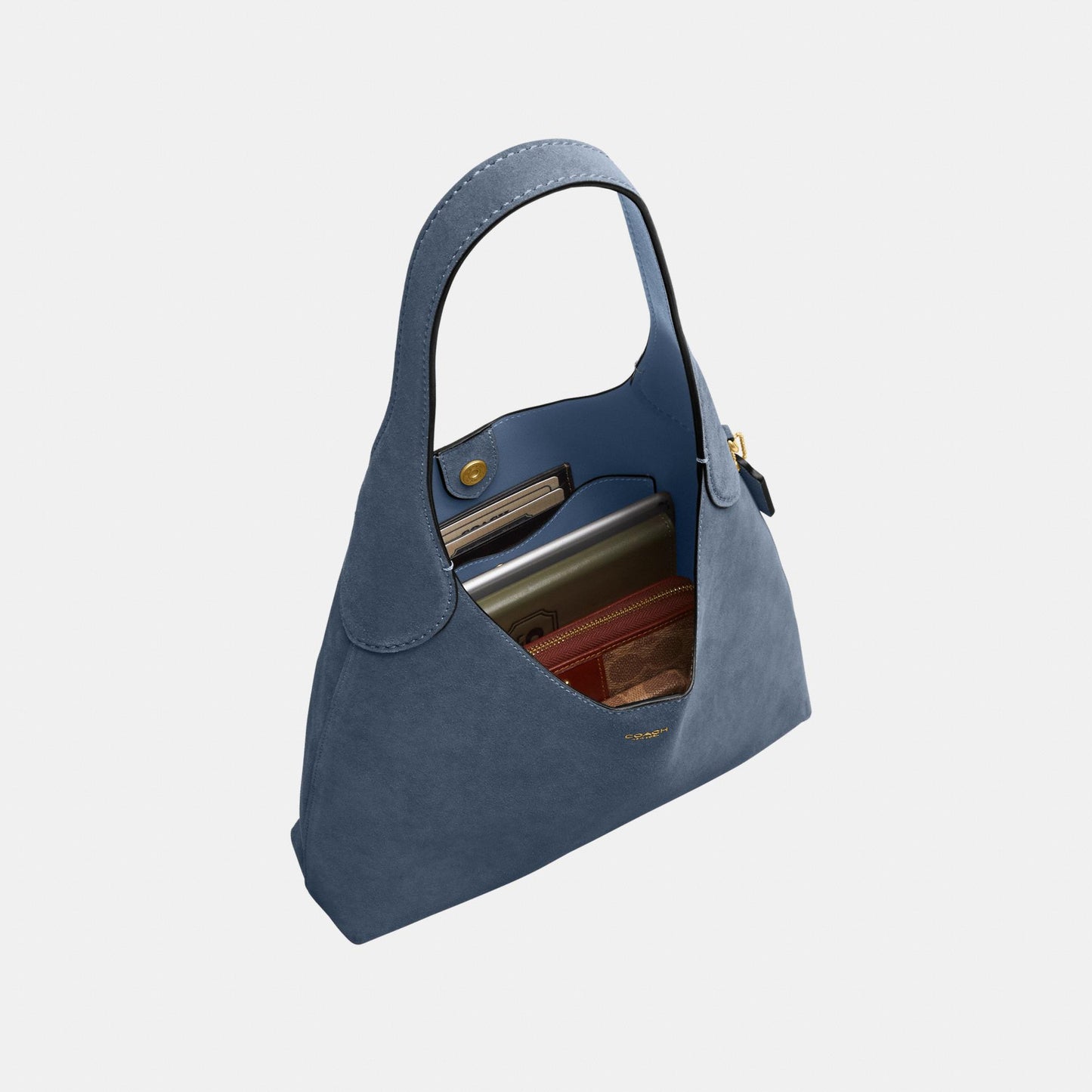 CW637-Brooklyn Shoulder Bag 28-B4/Light Denim