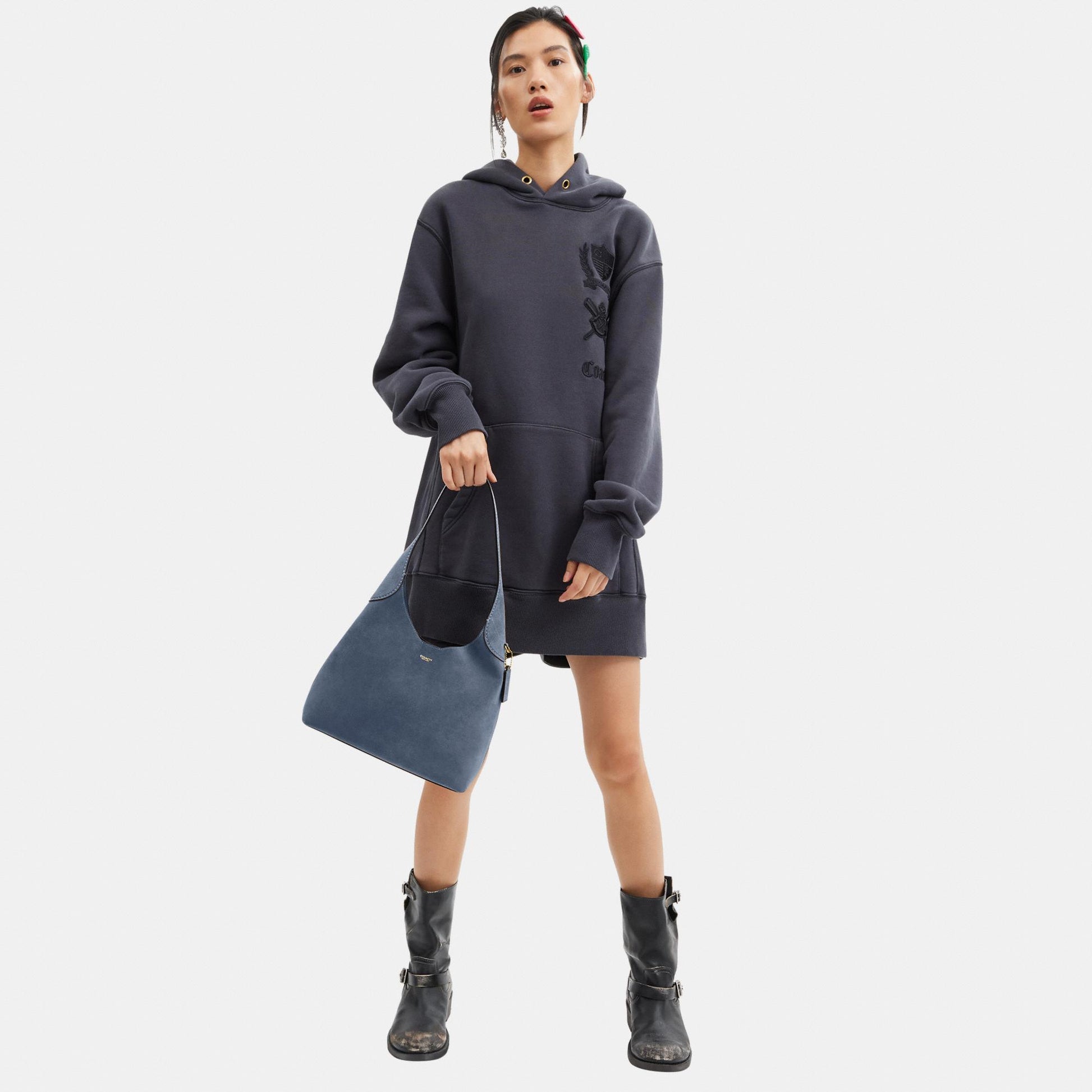 CW637-Brooklyn Shoulder Bag 28-B4/Light Denim