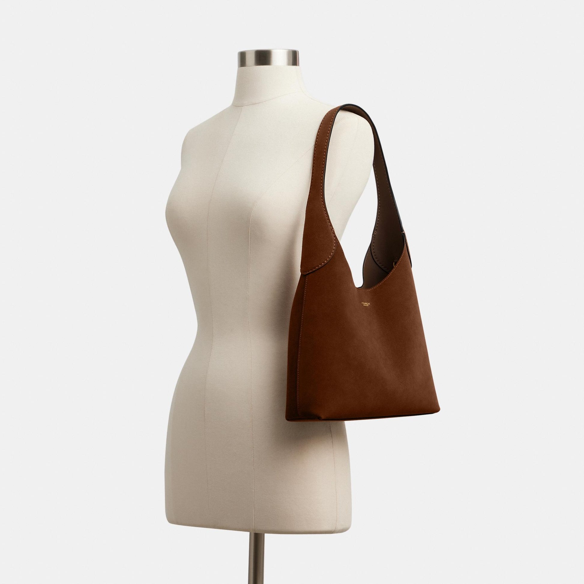 CW637-Brooklyn Shoulder Bag 28-B4/Warm Brown
