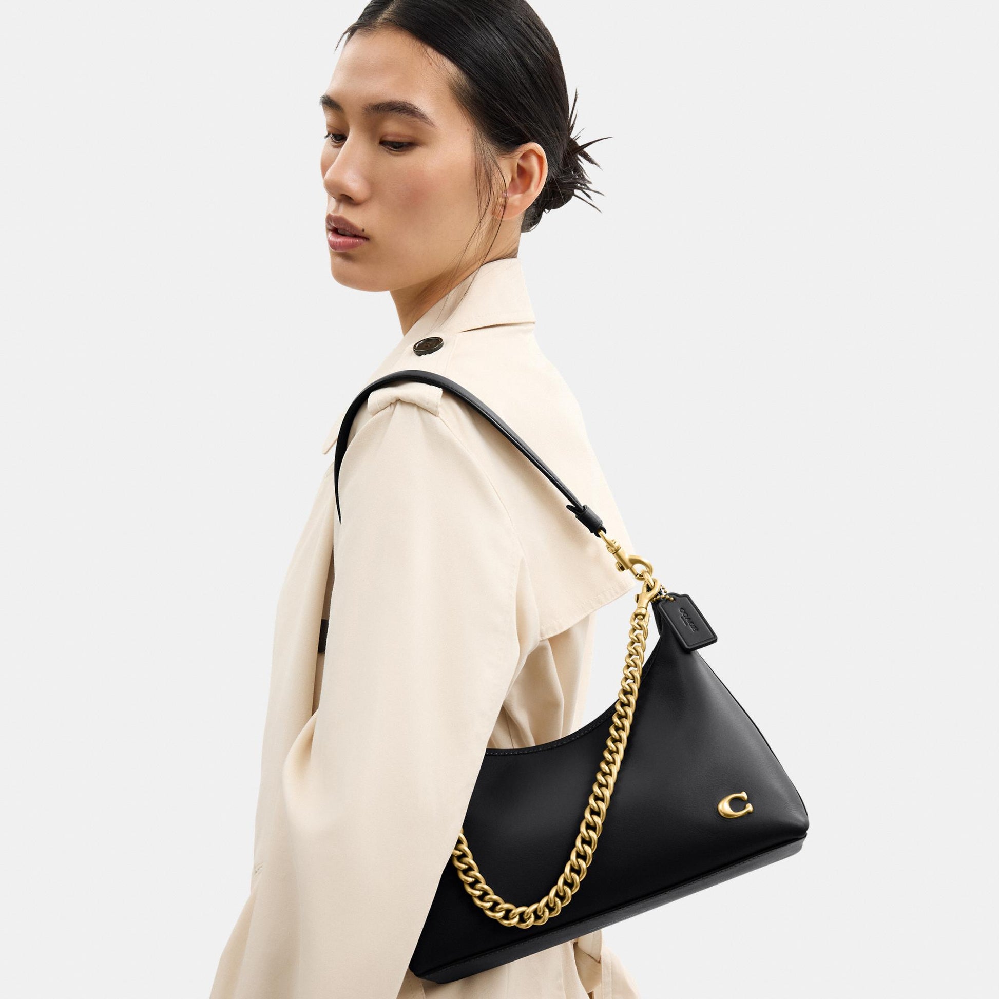 CW640-Juliet Shoulder Bag 25-B4/Black