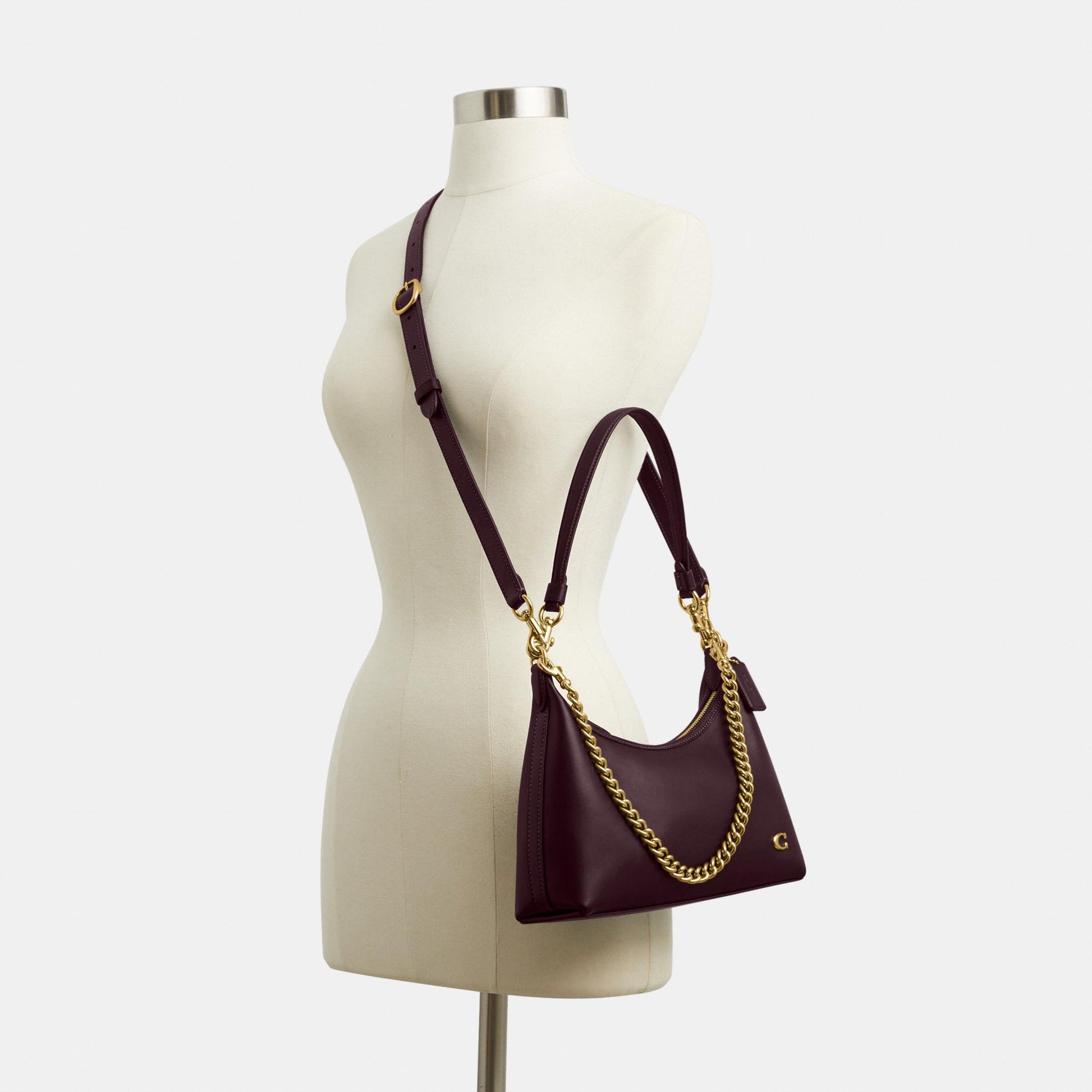 CW640-Juliet Shoulder Bag 25-B4/Black Currant
