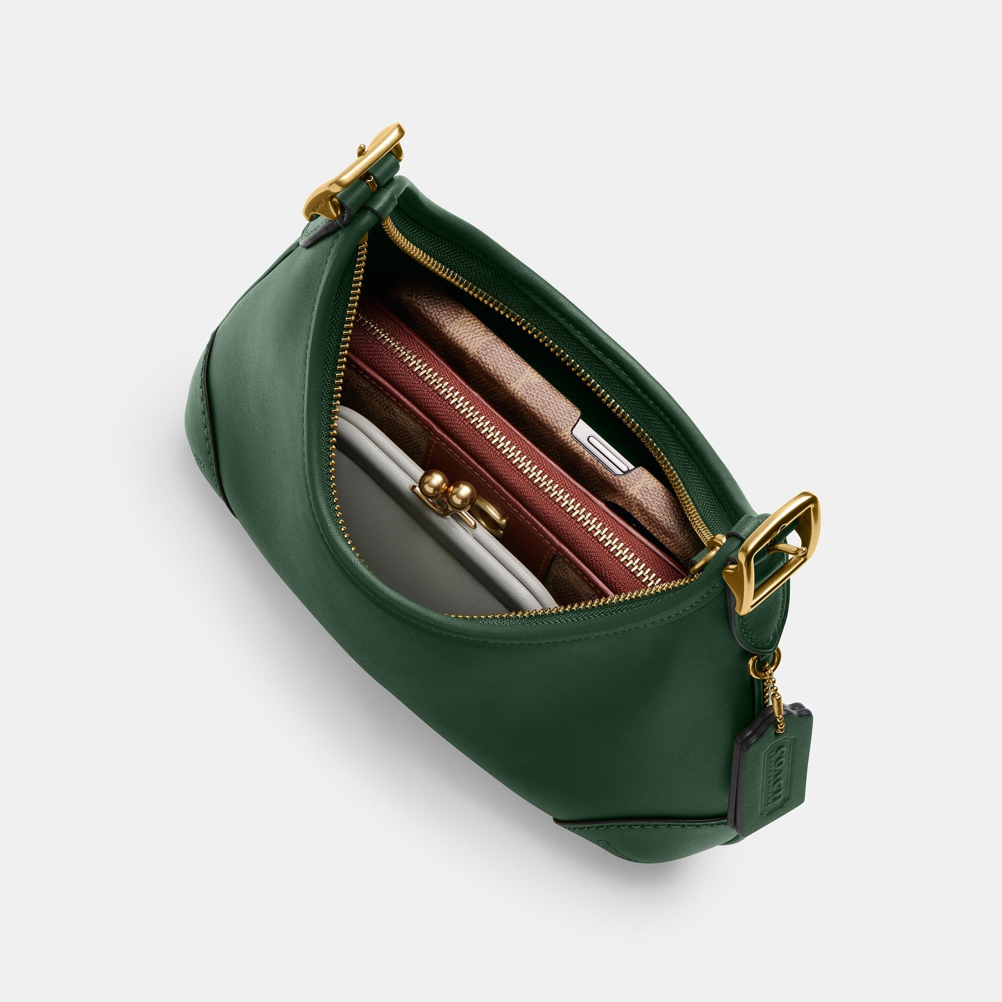 CW642-Hamptons Hobo Bag-B4/Hunter Green