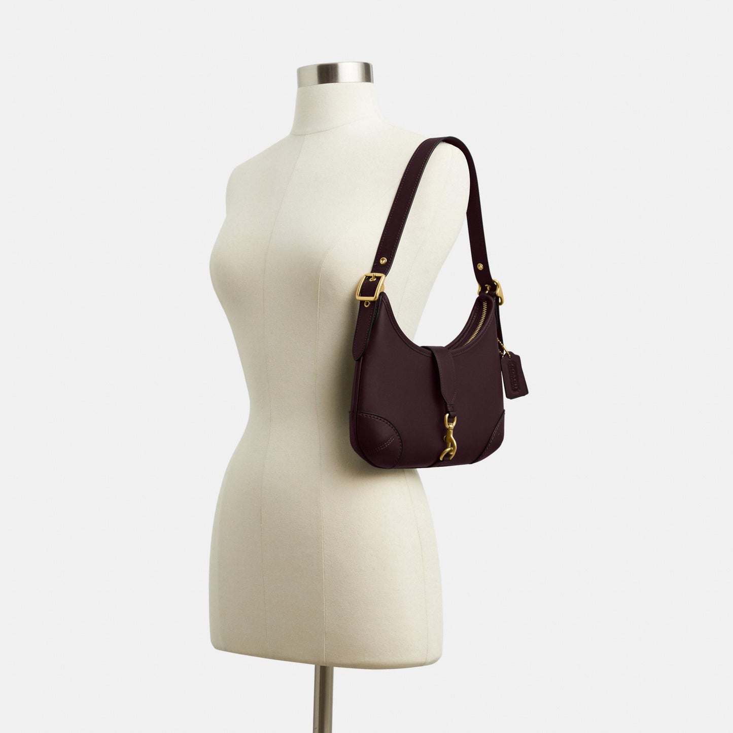 CW642-Hamptons Hobo Bag-B4/Black Currant