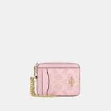 Zip Card Case In Signature Canvas