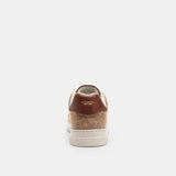 cw970-High Line Sneaker In Signature Canvas-Brown Khaki