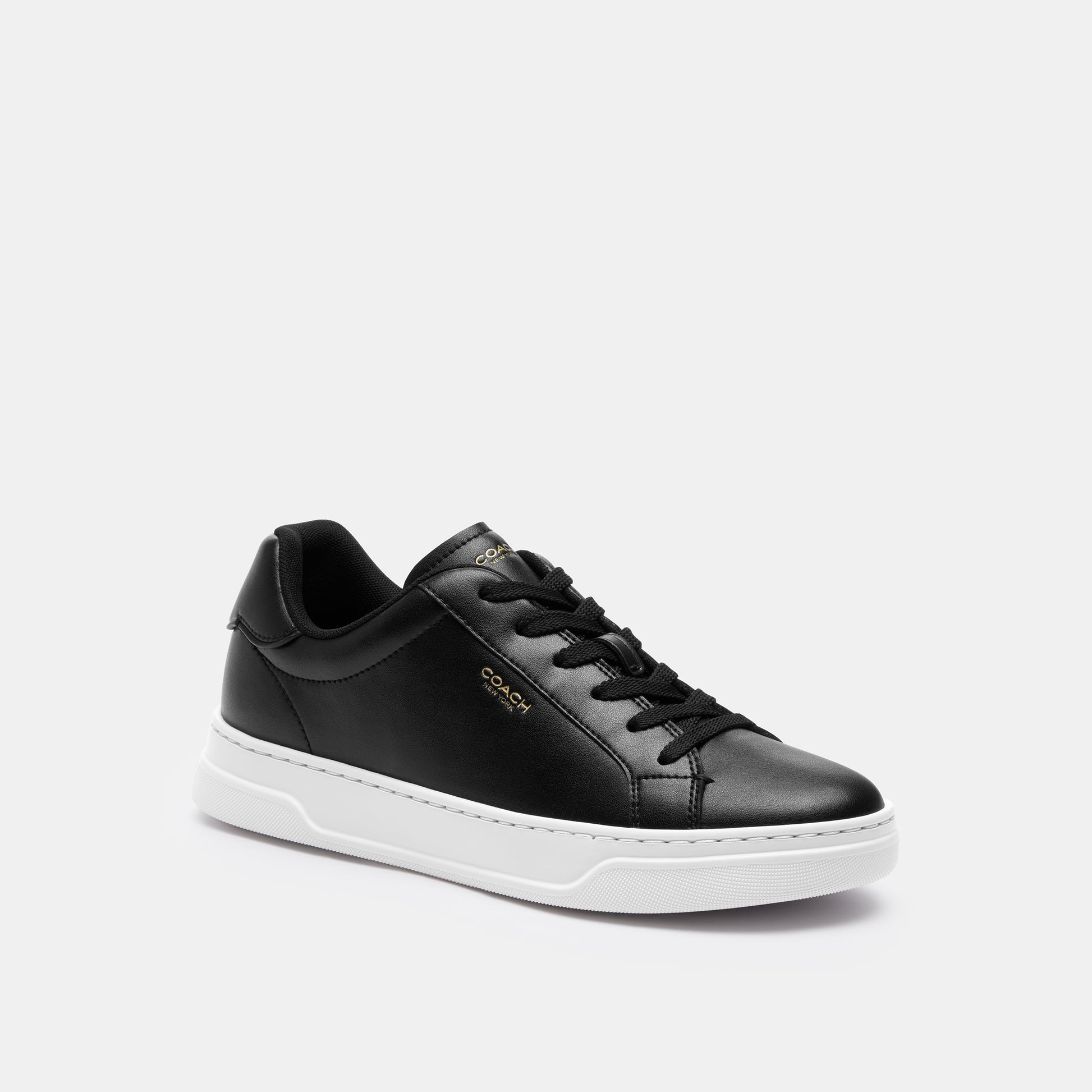 cw971-High Line Sneaker-Black/Optic White