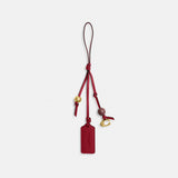 CX163-Heritage Bag Charm-B4/Ruby