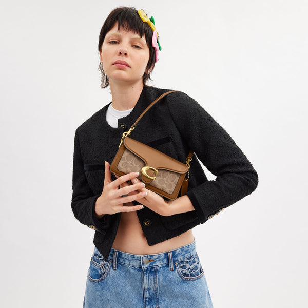 Tabby Shoulder Bag 20 In Signature Canvas