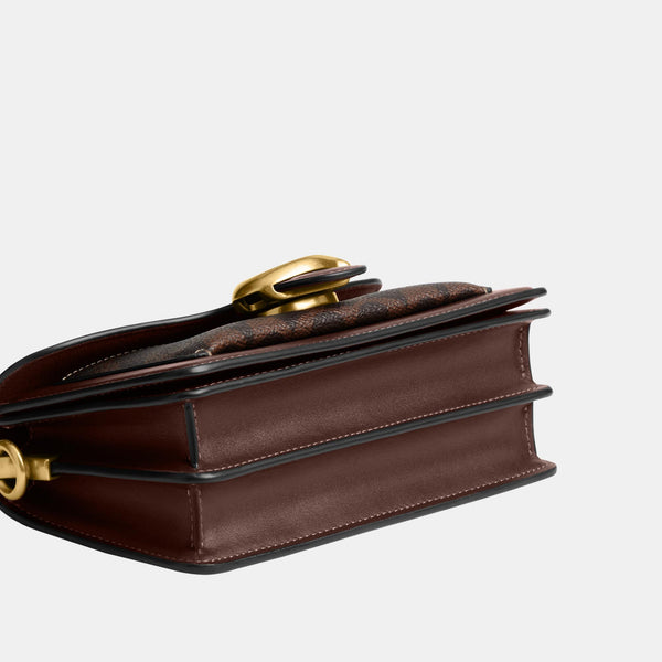  حقيبة الكتف "تابي 20"من القماش بنقشة كوتش