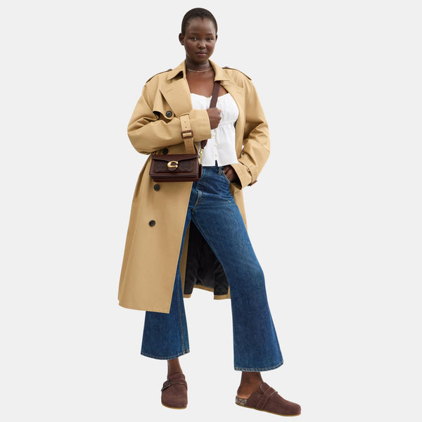  حقيبة الكتف "تابي 20"من القماش بنقشة كوتش