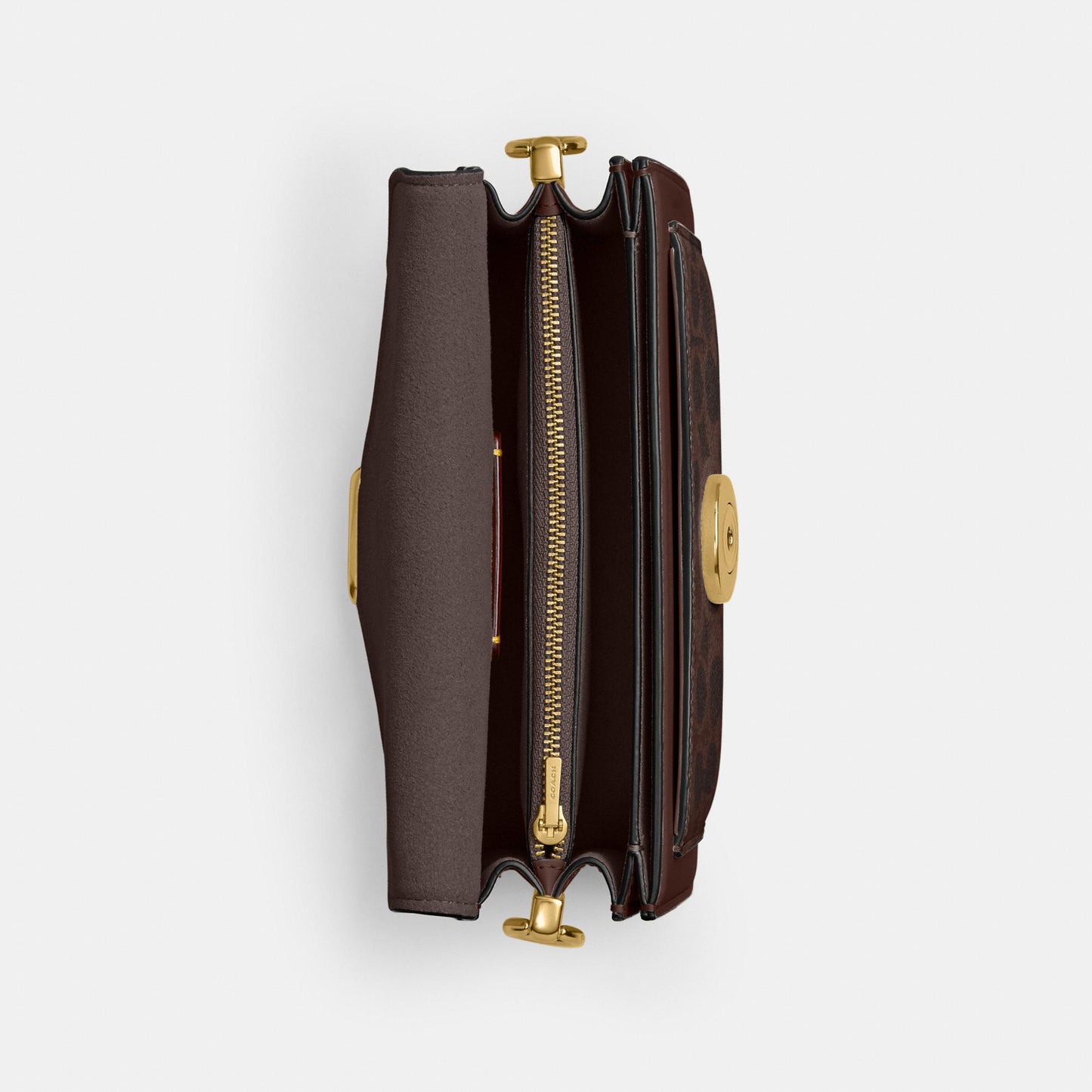 CY200-Tabby Shoulder Bag 20 in Signature Canvas-B4/Maple Maple