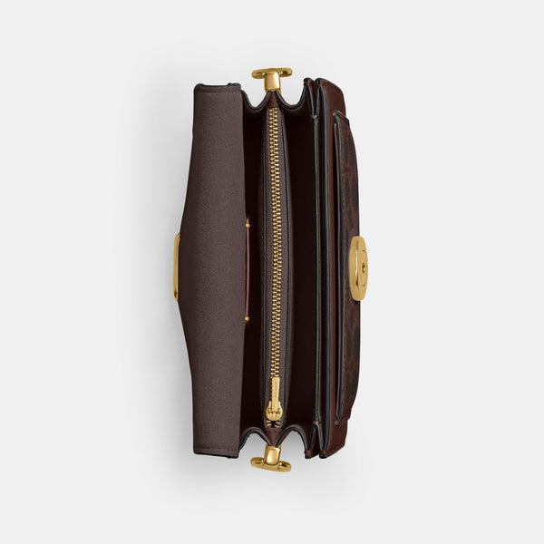  حقيبة الكتف "تابي 20"من القماش بنقشة كوتش