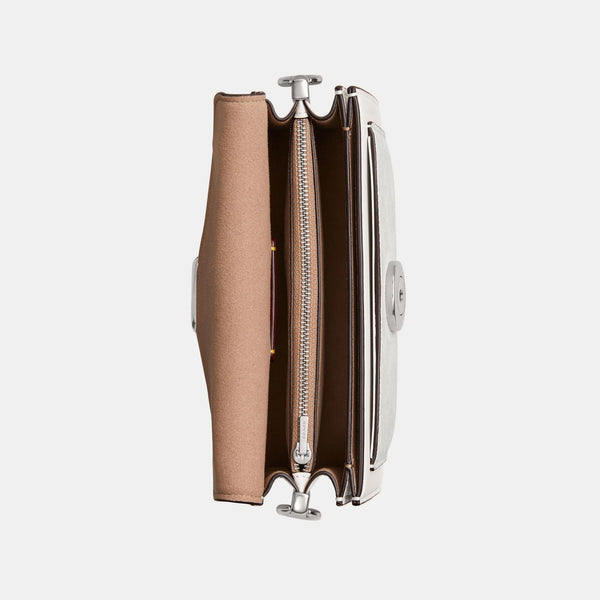  حقيبة الكتف "تابي 20"من القماش بنقشة كوتش