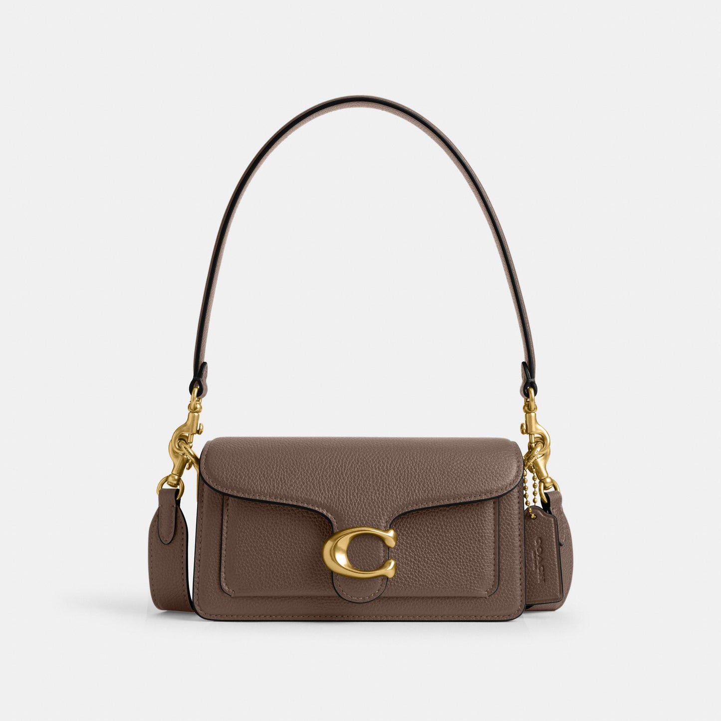 CY201-Tabby Shoulder Bag 20-B4/Dark Stone