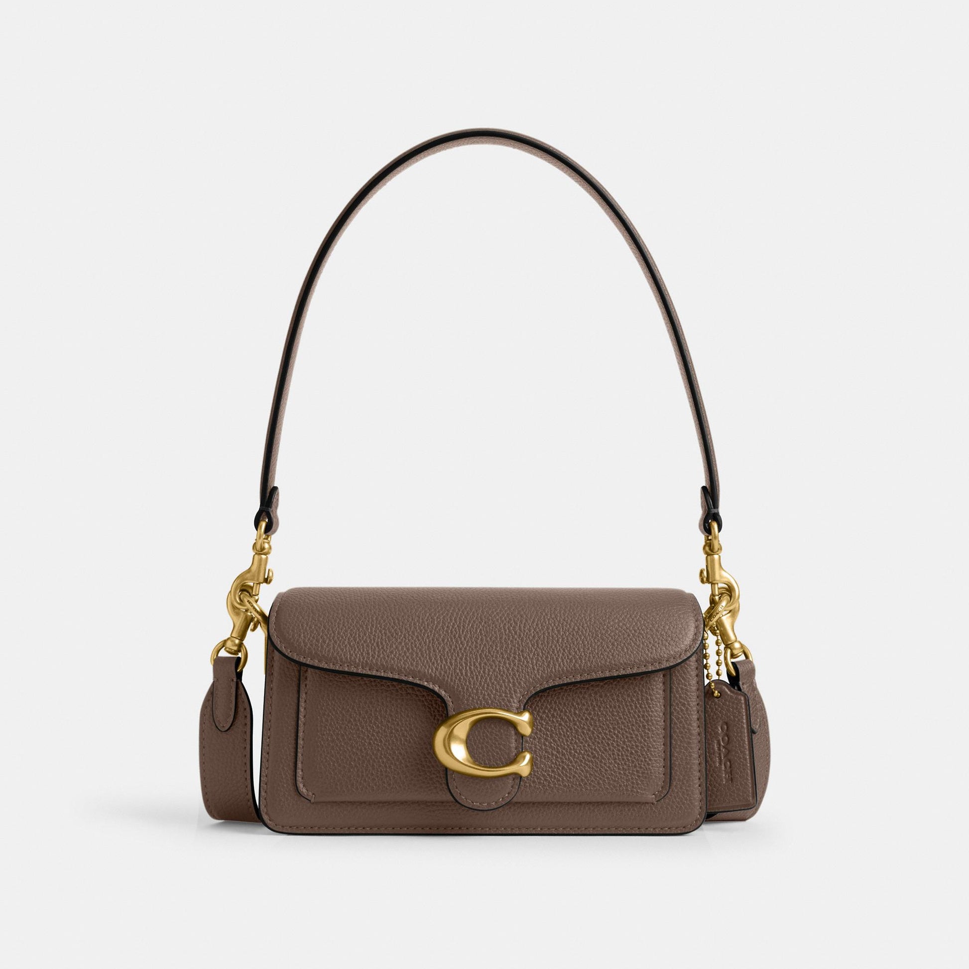 CY201-Tabby Shoulder Bag 20-B4/Dark Stone
