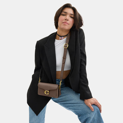 CY201-Tabby Shoulder Bag 20-B4/Dark Stone