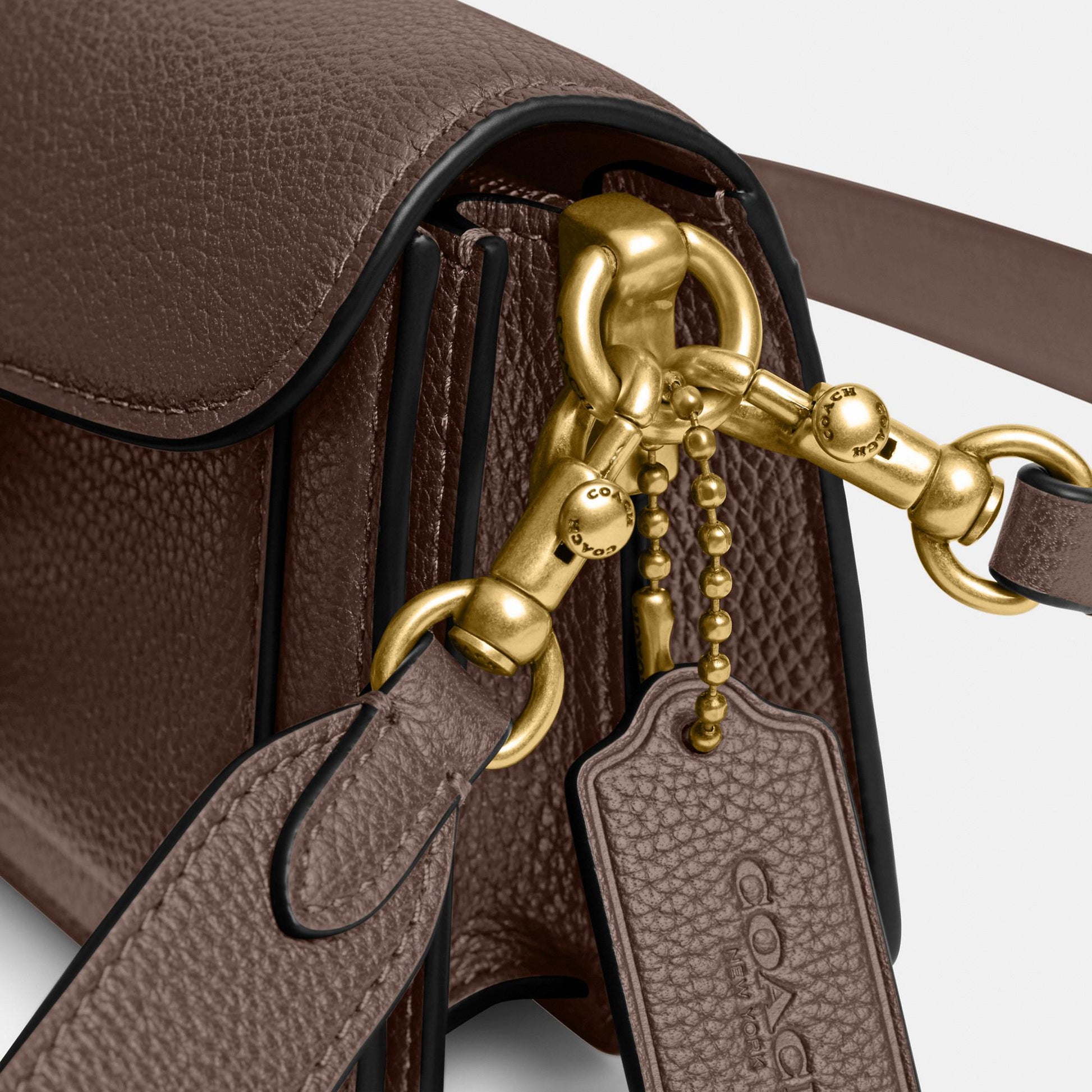 CY201-Tabby Shoulder Bag 20-B4/Dark Stone