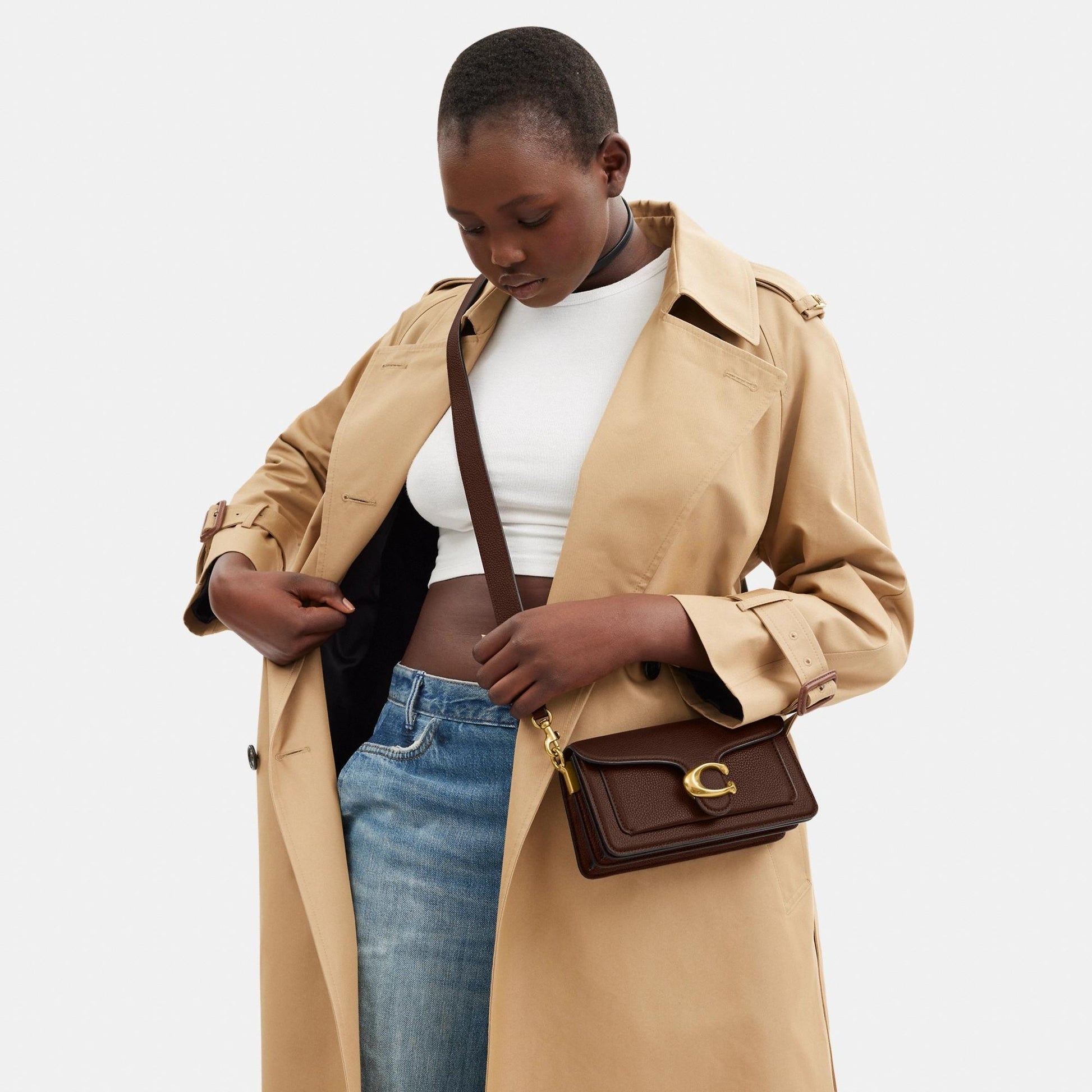 CY201-Tabby Shoulder Bag 20-B4/Maple