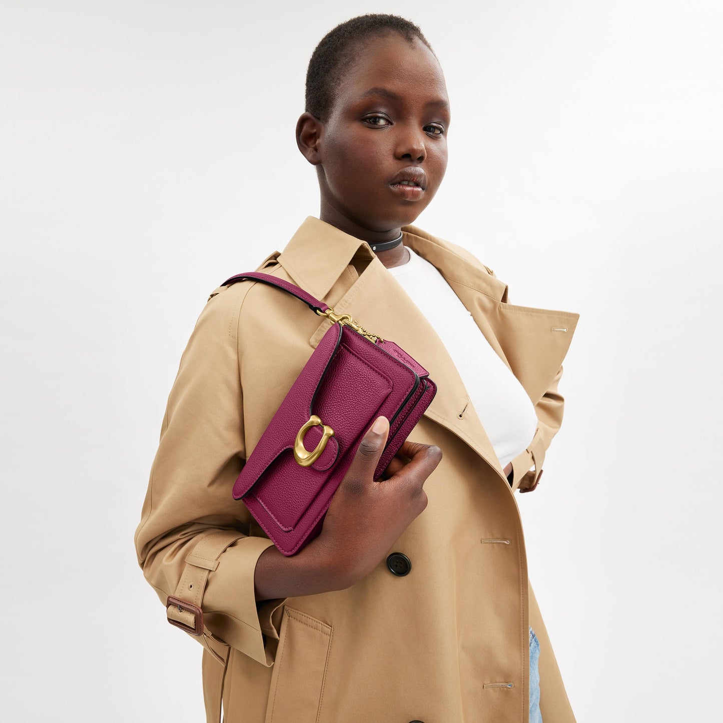 CY201-Tabby Shoulder Bag 20-B4/Pink