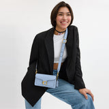 cy201-Tabby Shoulder Bag 20-B4/Bluebell