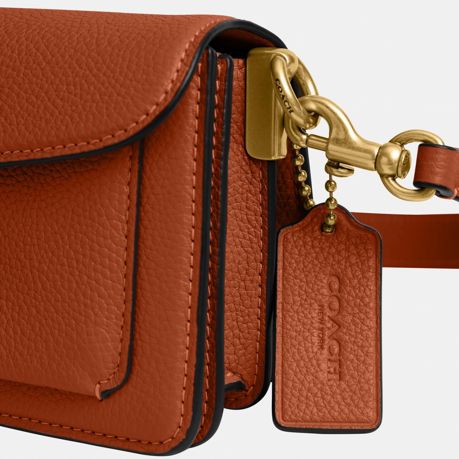 CY201-Tabby Shoulder Bag 20-B4/Amber Brown