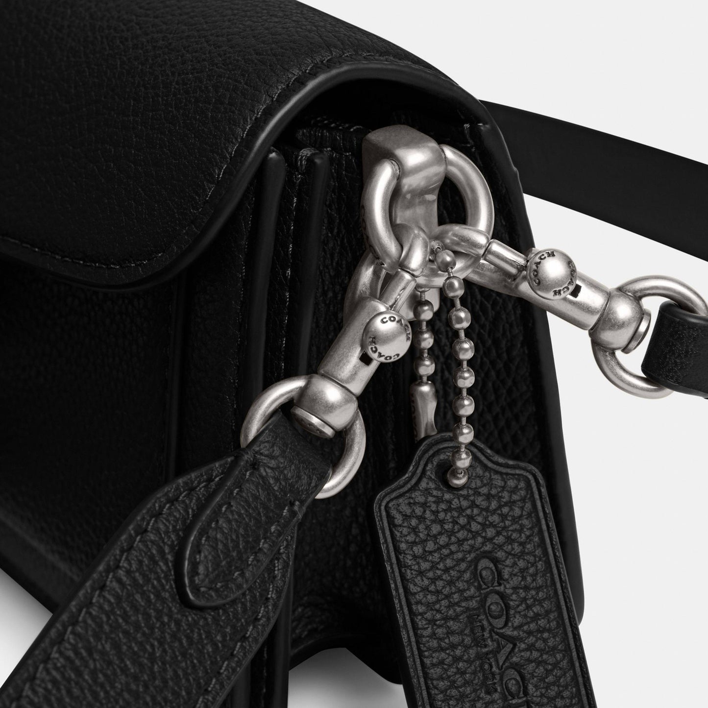 CY201-Tabby Shoulder Bag 20-Lh/Black