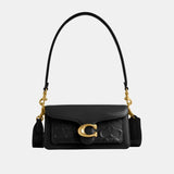 CY249-Tabby Shoulder Bag 20 In Signature Leather-B4/Black