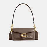 CY249-Tabby Shoulder Bag 20 In Signature Leather-B4/Dark Stone