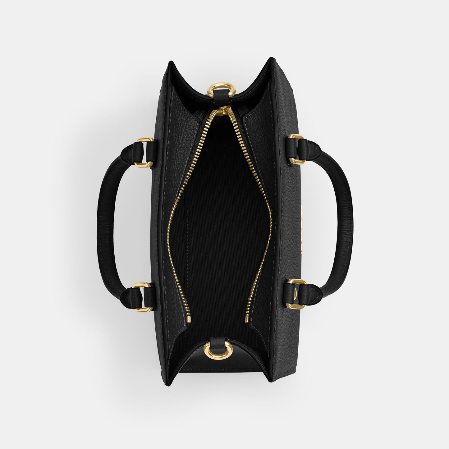 CY668-Maggie Small Tote Bag-Im/Black