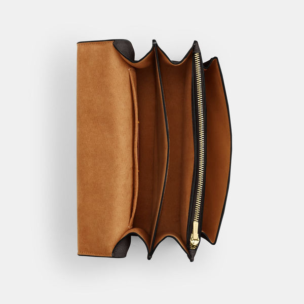 Klare Crossbody Bag In Blocked Signature