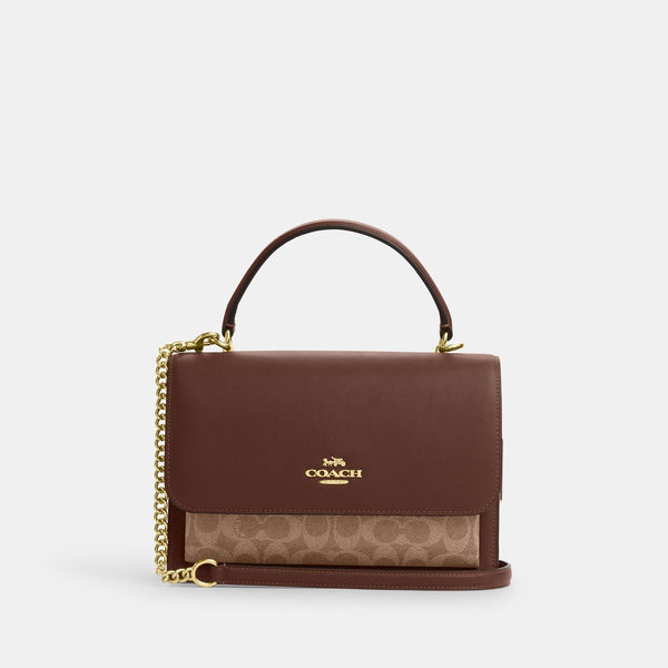 Klare Top Handle Bag In Signature Canvas