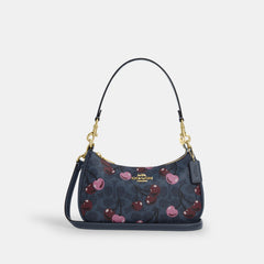 新品 COACH テリ チェリー アンダーアーム ショルダーバッグ CY694 新品 COACH テリ チェリー アンダーアーム ショルダーバッグ CY694