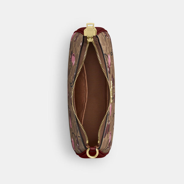 Teri Shoulder Bag In Signature Canvas With Cherry Print