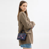 cy737-City Mini Tote Bag In Signature Canvas With Cherry Print-Im/Denim Multi