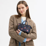 cy737-City Mini Tote Bag In Signature Canvas With Cherry Print-Im/Denim Multi