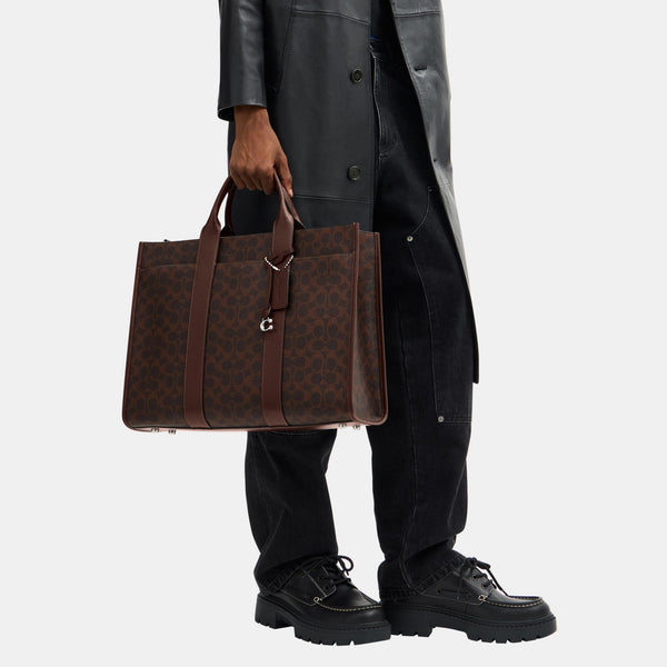 Wesley Tote in Signature Canvas