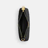 cy774-Teri Shoulder Bag In Signature Leather-Im/Black