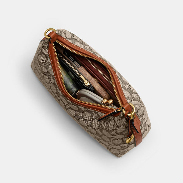 Juliet Shoulder Bag 25 In Signature Textile Jacquard