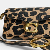 CY836-Tabby Shoulder Bag 20 With Leopard Print-B4/Leopard