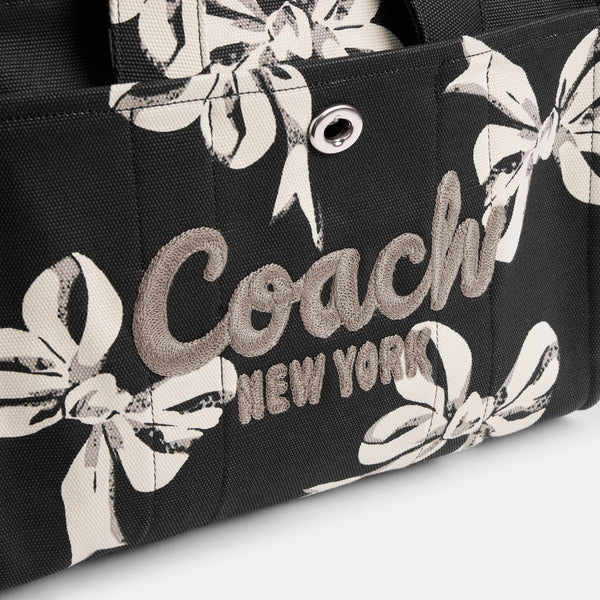 Cargo Tote Bag With Bow Print