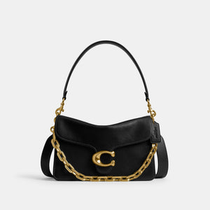 CY919-Chain Tabby Shoulder Bag-B4/Black